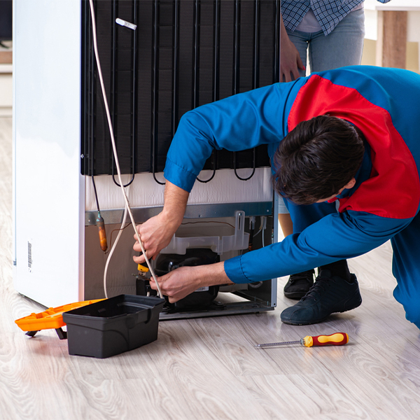 how much do you charge for refrigerator repair services in Crofton NE